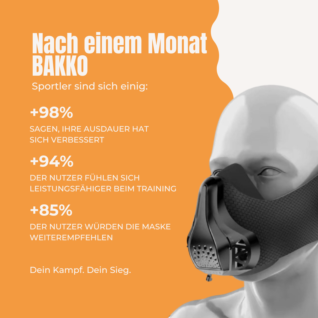BAKKO Trainingsmaske